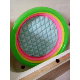 ➡️ Spalvingas pripučiamas baseinas 102x25 cm bestway 51104