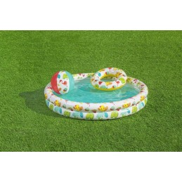 Bestway 51124 pripučiamo baseino komplektas 1 22m x 20cm, apskritimas 46cm