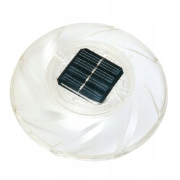 Saulės lempa baseinui, daug spalvų