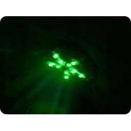 LED lempa SPA sūkurinei voniai, 7 spalvų, maitinama baterijomis