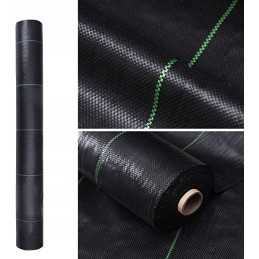Aukciono objektas – agrotekstilė 1,10 m x 20 m, juoda, 70 g/m2