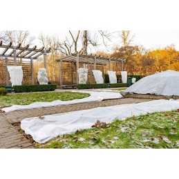 Balta žieminė agrotekstilė UV p-50 1,1x1m storio