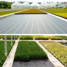 Agrotekstilė sodo kilimėlis UV nuo piktžolių agrotekstilė 1 x 50 sodas