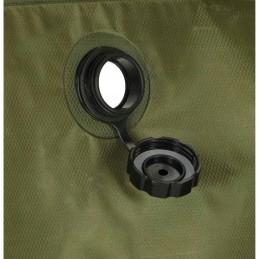 Kempingo saulės turistinis dušas 20l xxl su termometru