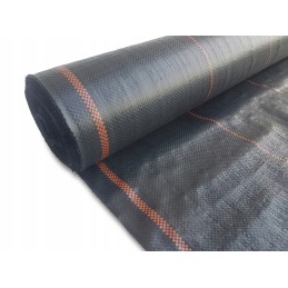 Juoda agrotekstilė, matmenys 1,1 m x 25 m