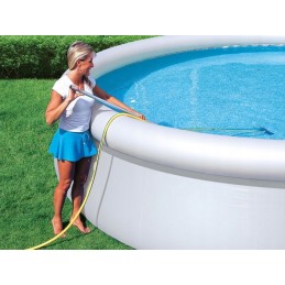 Dulkių siurblių rinkinys baseino dugnui valyti, dulkių siurblio tinklelis, 167 cm