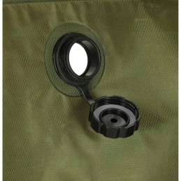 Kempingo saulės turistinis dušas 20l xxl su termometru