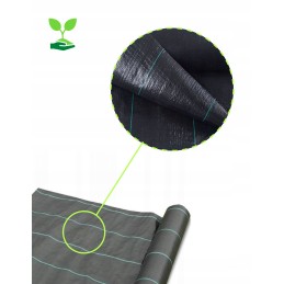 Juoda agrotekstilė piktžolėms su UV filtru, stipri agrotekstilė, 320 cm x 10 m