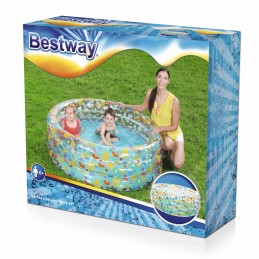 Apvalus pripučiamas baseinas vaikams 150x53cm bestway