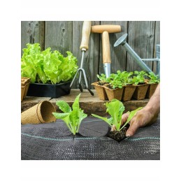 ✅ Patvarus agrotekstilės mulčiavimas agrotekstilė 70g 0,8x50m + inkarai