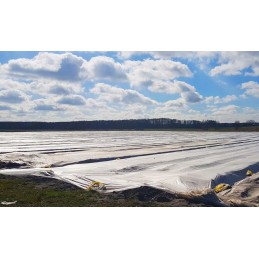 Balta žieminė agrotekstilė, plotis 6,35 m x 10 metrų, apsauga nuo šalčio