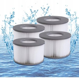 Filtrai mspa sūkurinės vonios keitimo filtrams 4 vnt