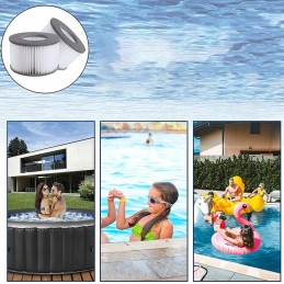 Filtrai mspa sūkurinės vonios keitimo filtrams 4 vnt