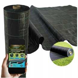 Aukštos kokybės agrarinis audinys, 210 cm pločio, su UV filtru, sveria 100 g/m2, metų metus