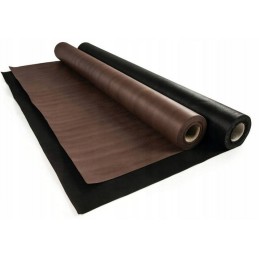 Agrotekstilė 0,8m x 20m juoda stipri piktžolių kontrolės UV 100g storio