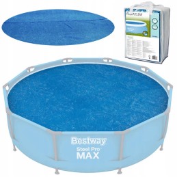 Saulės kolektorius baseinui 305cm bestway universalus