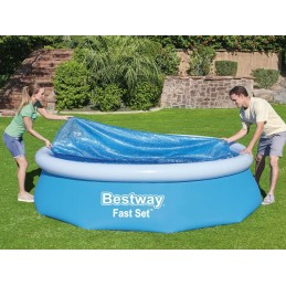 Saulės kolektorius baseinui 305cm bestway universalus