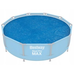 Saulės kolektorius baseinui 305cm bestway universalus