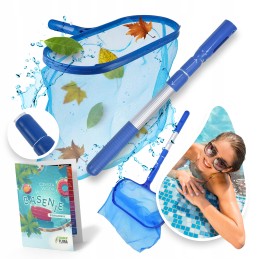 Tinklas su teleskopiniu koteliu baseino valymui