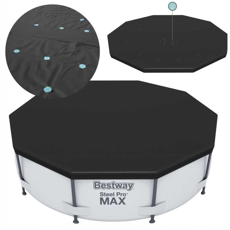 Bestaway uždangalas 305 apvalaus rėmo baseinui