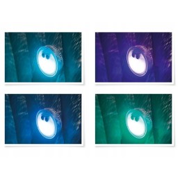 Baterija veikianti LED SPA lempa daugiaspalvė intex 28503