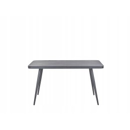 Metalinis sodo stalas 140 x 80 cm, lipari pilka!