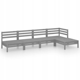 Medinių sodo baldų komplektas, sodo sofa
