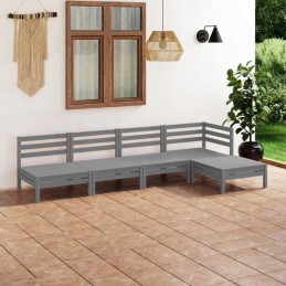 Medinių sodo baldų komplektas, sodo sofa