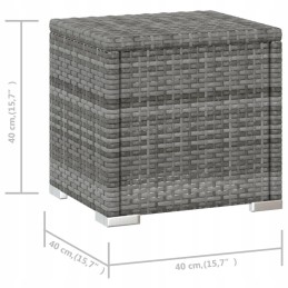 Sodo gultas iš rotango, sulankstomas stalas, didelis gultas