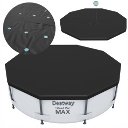 Bestaway uždangalas 305 apvalaus rėmo baseinui