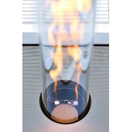 Dujinis skėtis, spindulinis sodo šildytuvas, 14 kW, juodas