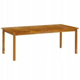 Sodo stalas medinis stalas terasos sodo balkono baldams 200x100x74 cm