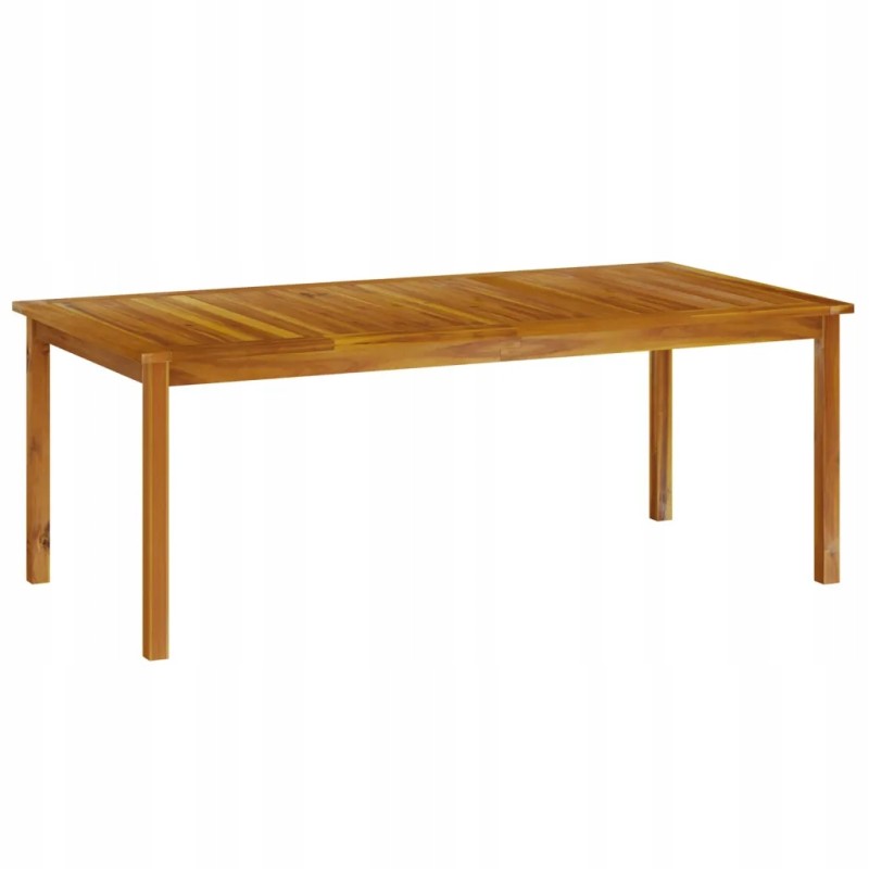 Sodo stalas medinis stalas terasos sodo balkono baldams 200x100x74 cm