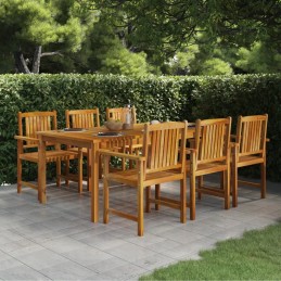 Sodo stalas medinis stalas terasos sodo balkono baldams 200x100x74 cm