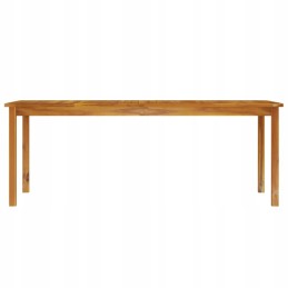 Sodo stalas medinis stalas terasos sodo balkono baldams 200x100x74 cm