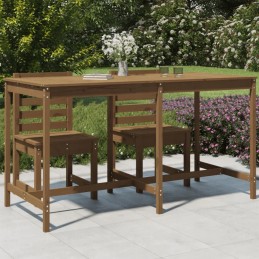 Sodo stalas medinis stalas terasos sodo balkono baldams 203,5x90x110 cm