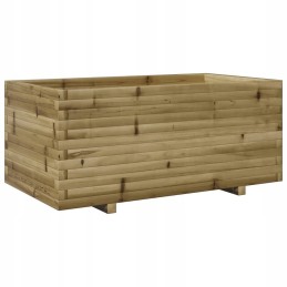 Sodo gėlių vazonas, 110x60x49,5 cm, impregnuota lumarko pušies mediena!