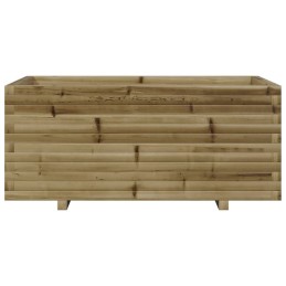 Sodo gėlių vazonas, 110x60x49,5 cm, impregnuota lumarko pušies mediena!