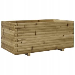 Sodo gėlių vazonas, 110x60x49,5 cm, impregnuota lumarko pušies mediena!