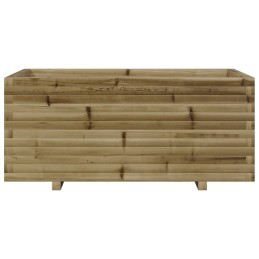 Sodo gėlių vazonas, 110x60x49,5 cm, impregnuota lumarko pušies mediena!