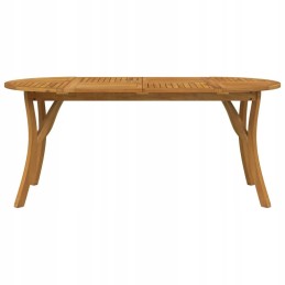 Sodo stalas, 200x90x75 cm, akacijos masyvo