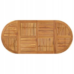 Sodo stalas, 200x90x75 cm, akacijos masyvo