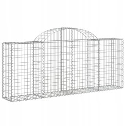 Gabionų krepšeliai 5 vnt 200x30x80/100cm cinkuoti