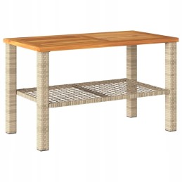 4 dalių sodo sofos komplektas, pagalvėlės, PE rotangas, lumarko beige