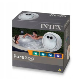Daugiaspalvė LED lempa burbuliniam SPA intex 28503
