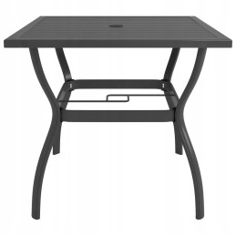 Sodo valgomojo komplektas, stalas 81,5x81,5x72 cm, kėdė 57,5x72x94 cm