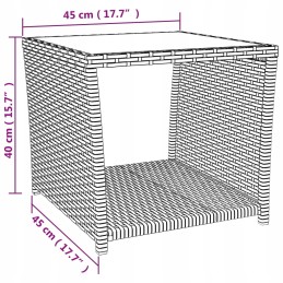 Sodo poilsio komplektas, elegantiškas relax, 60x58x108cm, smėlio spalvos