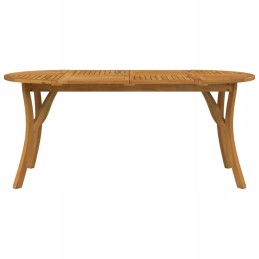 Sodo stalas, 200x90x75 cm, akacijos masyvo