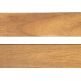 Sodo suoliukas iš sertifikuotos medienos, 160 cm, su mėlyna Vivara pagalvėle