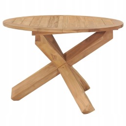 Tikmedžio sodo stalas 110x75cm, rudas